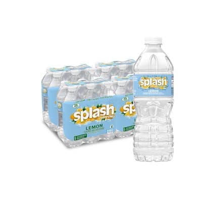 Splash Refresher Lemon Water Beverage - Bottles