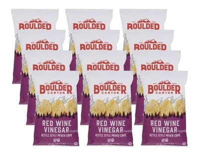 Boulder Canyon Red Wine Vinegar Kettle Chips
