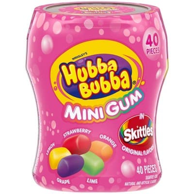 Hubba Bubba Skittles Mini Gum