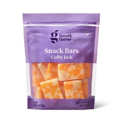 Colby Jack Cheese Snack Bars  Good &#38; Gather&#8482;