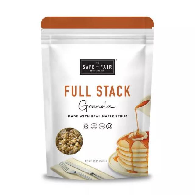 Is it Lactose Free? The Safe + Fair Food Company Full Stack Granola Made With Real Maple Syrup