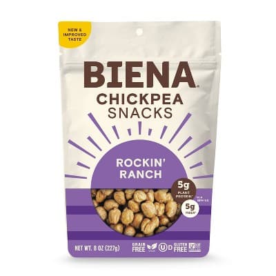 Biena Chickpea Snacks Rockin’ Ranch