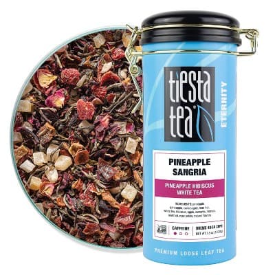 Tiesta Tea Pineapple Sangria, White Loose Leaf Tea Tin
