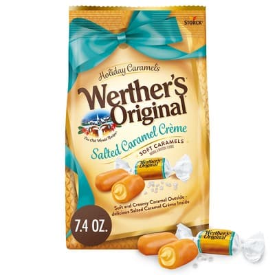 Werther&#39;S Original Holiday Salted Caramel Cr&#232;Me Soft Caramels