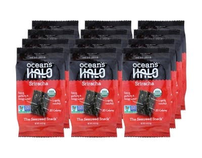 Ocean'S Halo Sriracha Seaweed Snack