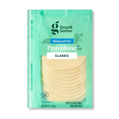 Reduced Fat Provolone Deli Sliced Cheese  Good &#38; Gather&#8482;