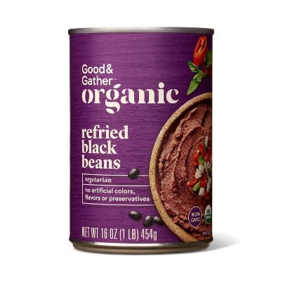 Organic Refried Black Beans - Good & Gather™
