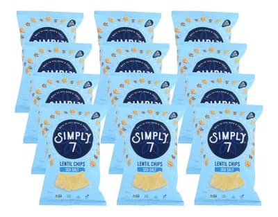 Simply 7 Sea Salt Lentil Chips