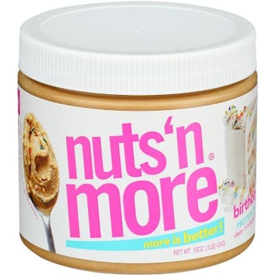 Nuts 'N More Spread Peanut Butter Birthday Cake