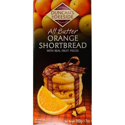 Duncans Orange Shortbread