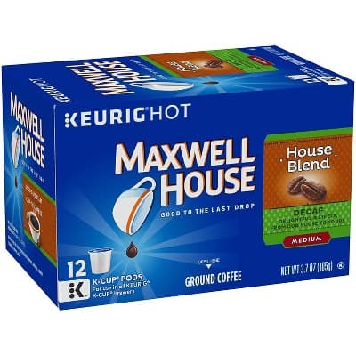 Maxwell House House Blend Decaf Medium Coffee