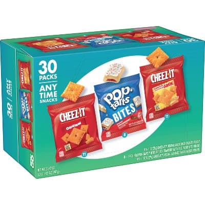 Kellogg&#39;S Cheez-It + Poptarts Snacks Variety