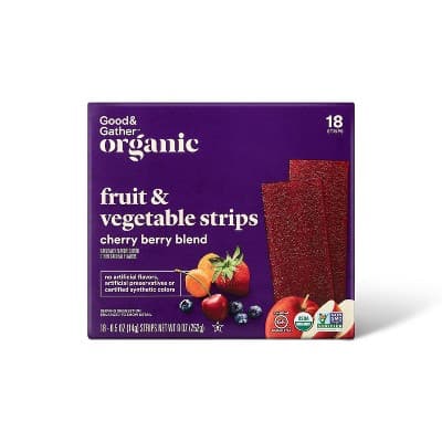 Organic Fruit And Vegetable Cherry Berry Strip  Good &#38; Gather&#8482;