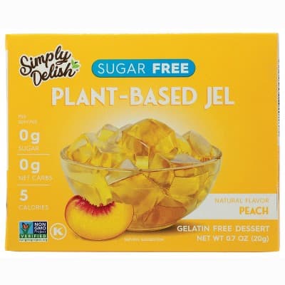 Simply Delish Jel Dessert - Peach