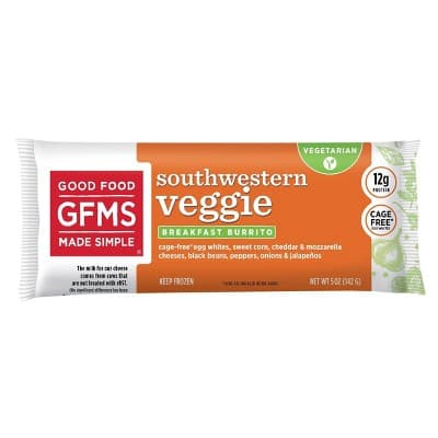 Good Food Made Simple Southwestern Veggie  Burrito