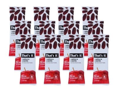 That'S It Apple And Date Fruit Bar - 12 Bars