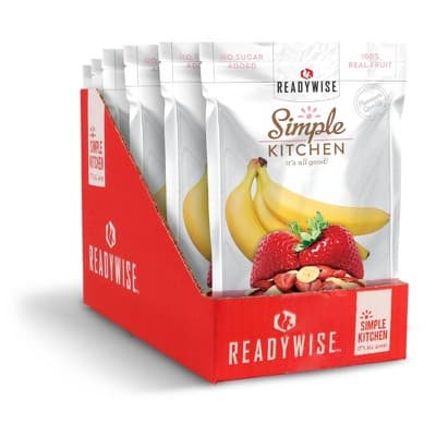 Readywise Vegan Gluten Free Simple Kitchen Strawberries &#38; Bananas