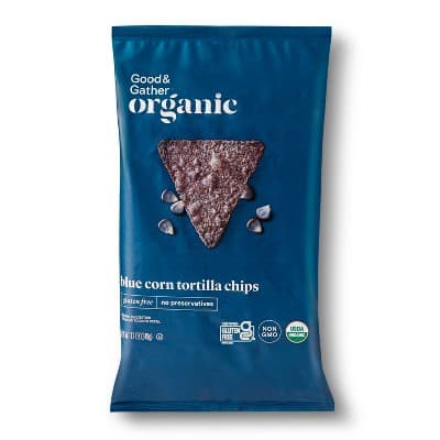 Organic Blue Corn Tortilla Chips - Good & Gather™