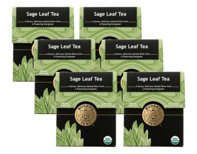 Buddha Teas Organic Sage Leaf Tea -  6/18 Bags