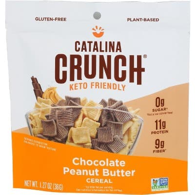 Catalina Crunch Chocolate Peanut Butter Keto Friendly Cereal