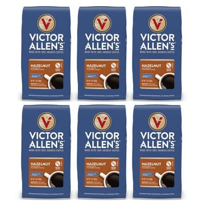 Victor Allen'S Coffee Hazelnut Flavored Ground Coffee, Medium Roast