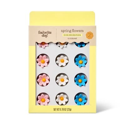 Spring Flowers 2D Icing Decorations - / - Favorite Day&#8482;