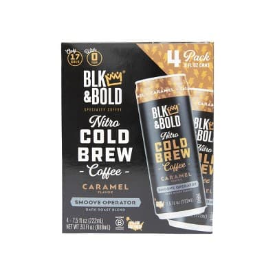 Blk &#38; Bold Smoove Operator Caramel Nitro Cold Brew Coffee