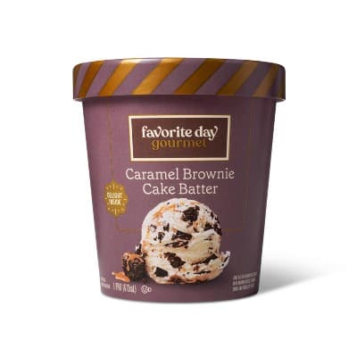 Caramel Brownie Cake Batter Ice Cream - Favorite Day&#8482;