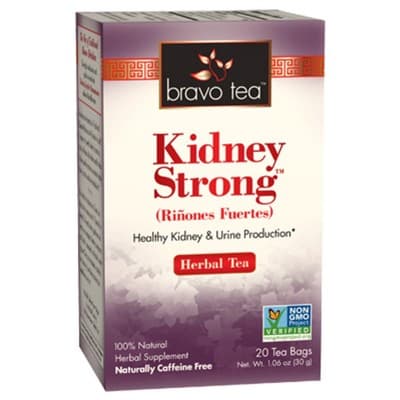 Bravo Tea Kidney Grey Strong Tea -20 Bags