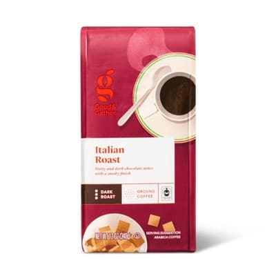 Italian Dark Roast Ground Coffee - Good &#38; Gather&#8482;