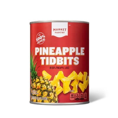 Pineapple Tidbits In 100% Pineapple Juice - Market Pantry&#8482;