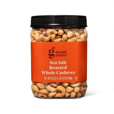 Sea Salt Roasted Whole Cashews - Good &#38; Gather&#8482;