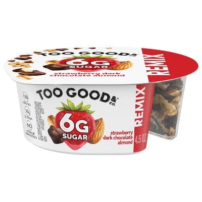 Too Good & Co. Remix Strawberry Flavored Ultra-Filtered Low Fat Yogurt