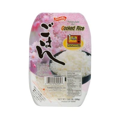 Shirakiku Microwavable White Rice