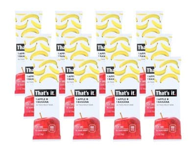 That'S It Apple And Banana Fruit Bar - 12 Bars