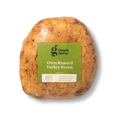 Oven Roasted Turkey Breast - Deli Fresh Sliced - Price Per Lb - Good &#38; Gather&#8482;