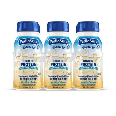 Pediasure Sidekicks High Protein Nutrition Shake Vanilla