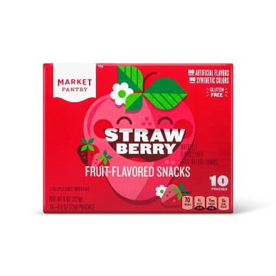  Strawberry Fruit Snacks - Market Pantry&#8482;