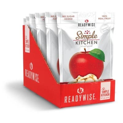 Readywise Vegan Gluten Free Simple Kitchen Sweet Apples Freeze-Dried Fruit