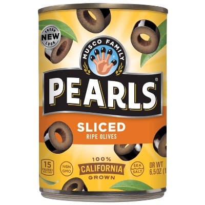 Pearls Sliced California Ripe Olives