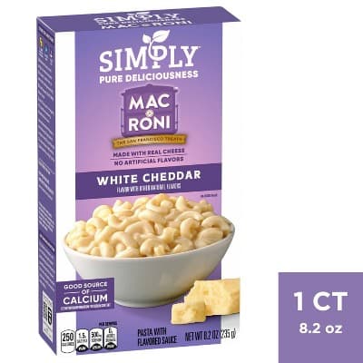 Mac A Roni Pasta Mix White Cheddar