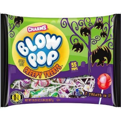 Charms Blow Pops Creepy Treats