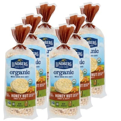 Lundberg Family Farms Organic Honey Nut Rice Cakes