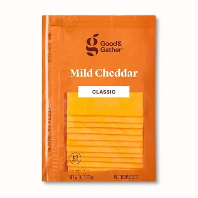Mild Cheddar Deli Sliced Cheese  Good &#38; Gather&#8482;