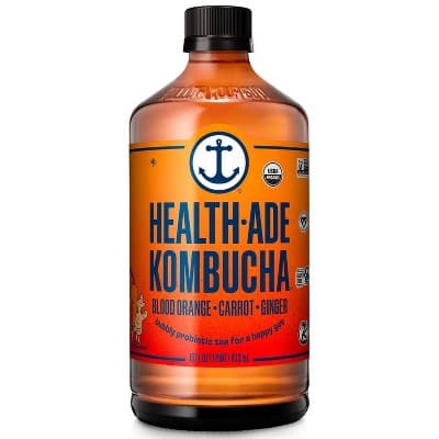 Health-Ade Organic Vegan Blood Orange Carrot Ginger Kombucha