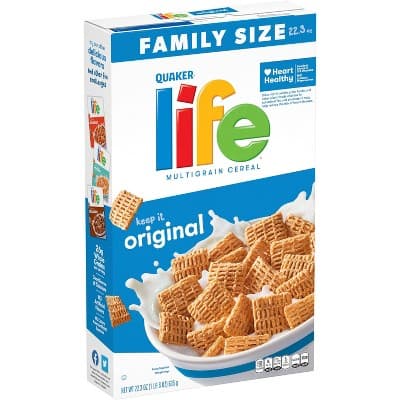 Is it Shellfish Free? Quaker Life Original Multigrain Cereal