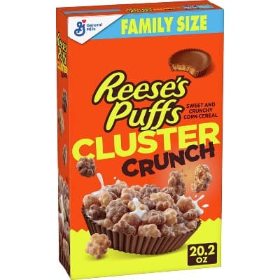 General Mills Reese'S Puffs Cluster Crunch Cereal