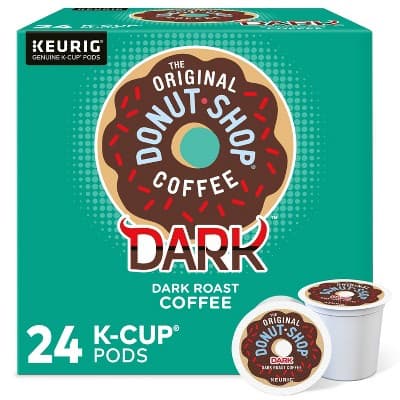 The Original Donut Shop Dark Keurig K-Cup Coffee Pods - Dark Roast