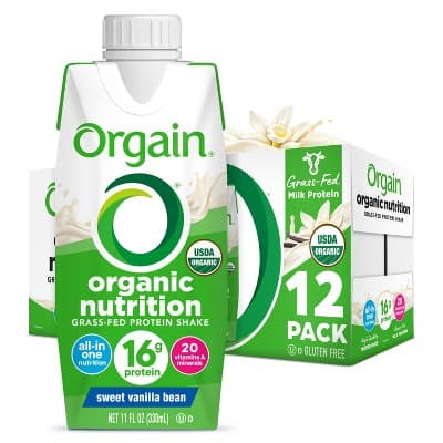 Orgain Organic Nutritional Shake - Sweet Vanilla Bean