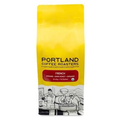 Portland Coffee Roasters Organic French Ground Coffee